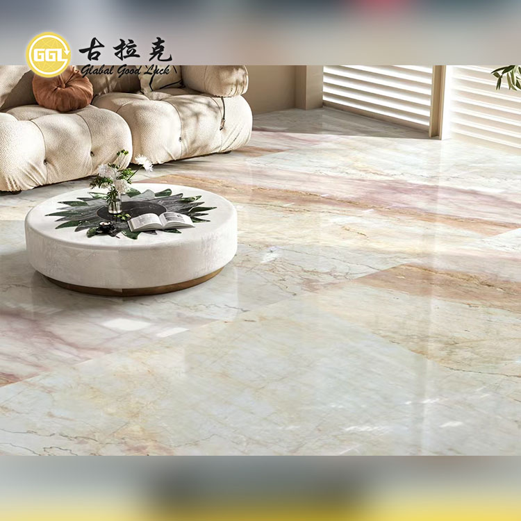 Pink Rosa Aurora Marble Slab for Interior Decorative and Floor Wall Countertop