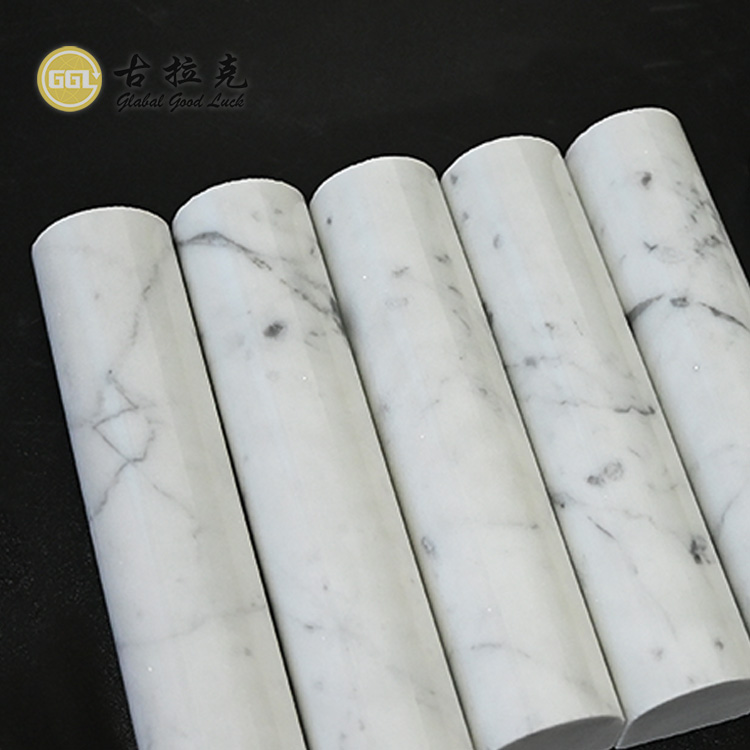 New Product Marble Natural Ellipse Strip Mosaics Stone for Hotel and Villa Decoration