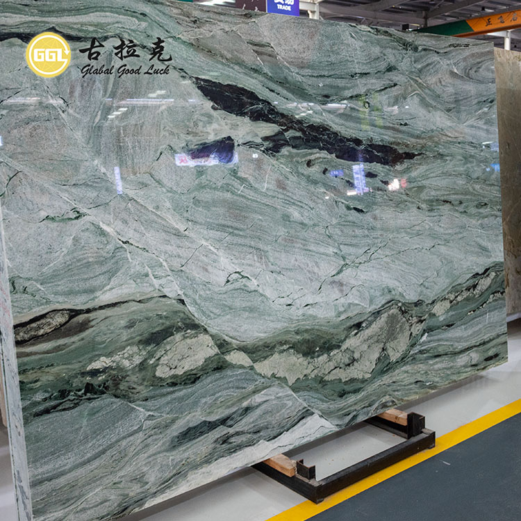 Victoria Green Marble Slab for Interior Decorative and Floor Wall Countertop