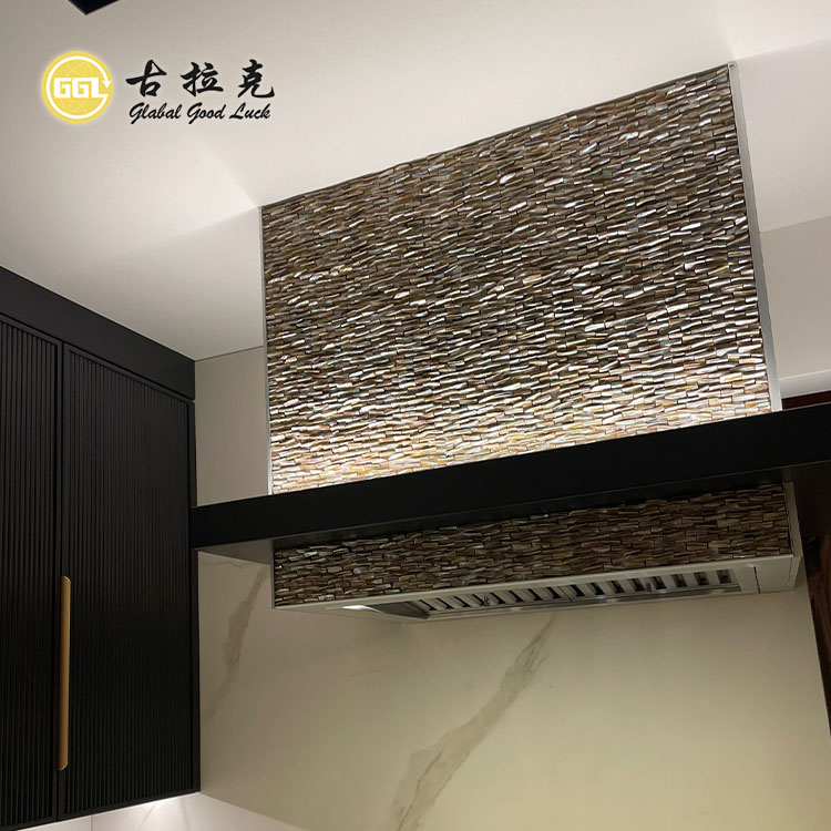 Handmade 3D Shell Mosaic Tile for Interior Wall for Bathroom Kitchen or Hotel