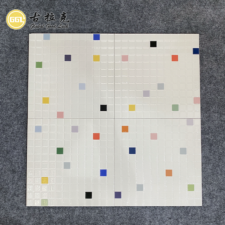 Dopamine Design Colorful Candy Ceramic Mosaic Tiles Wall Tile Backsplash Decor