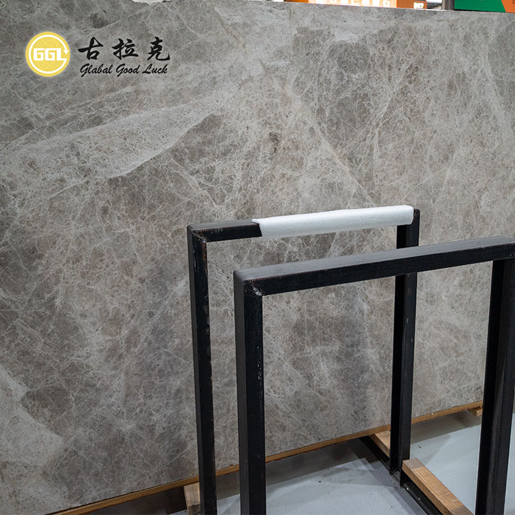 Galaxy Silver Marble Slab Stone for Countertop Wall Floor Decor