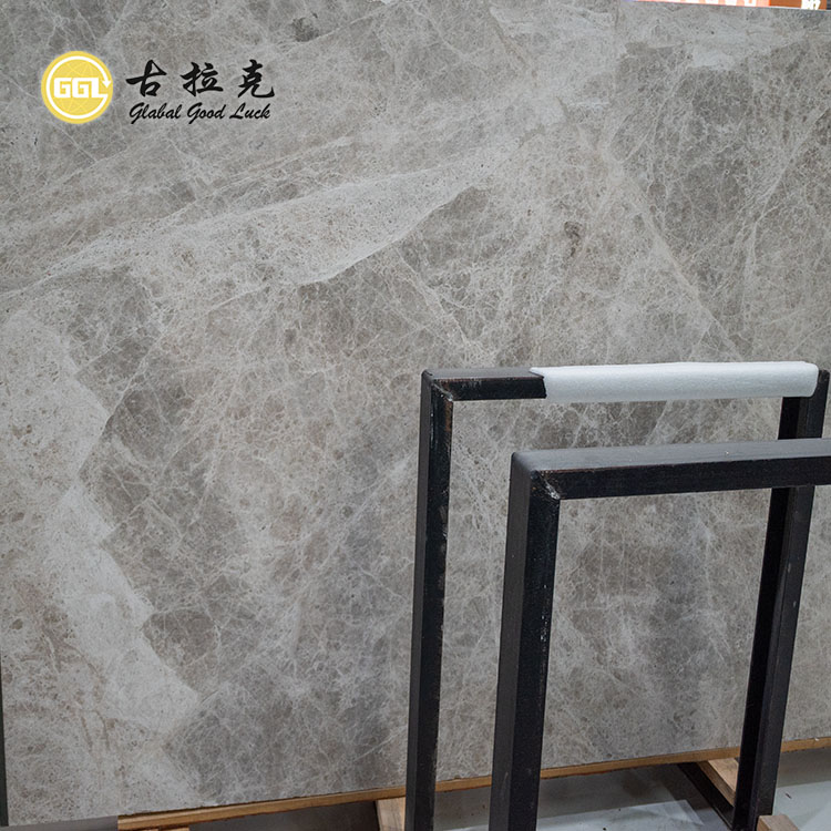 Galaxy Silver Marble Slab Stone for Countertop Wall Floor Decor