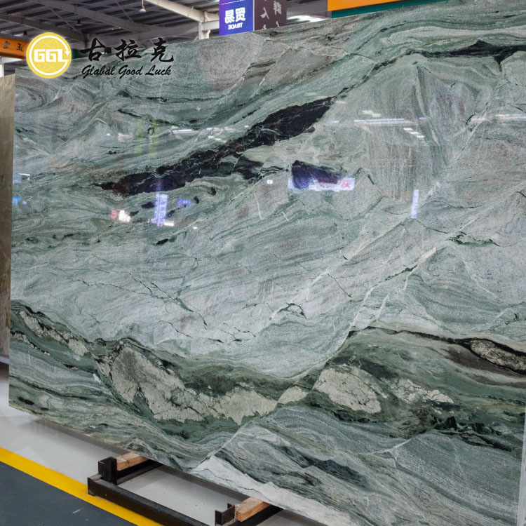 Victoria Green Marble Slab for Interior Decorative and Floor Wall Countertop