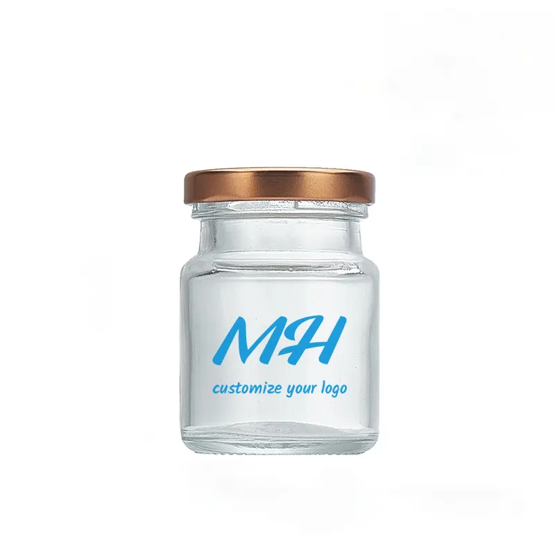 כלי זכוכית עם מכסה 75 מ