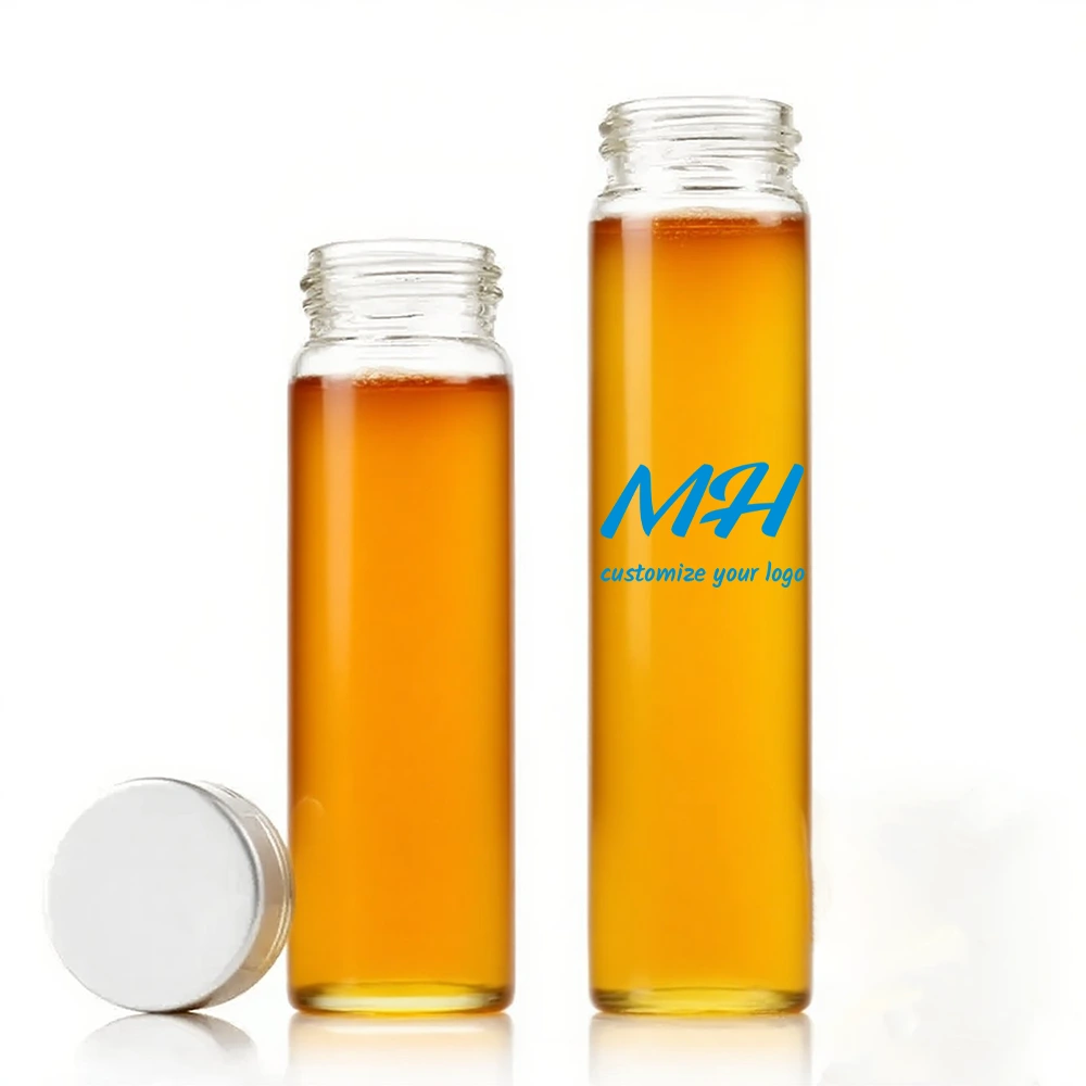 בקבוקי דבש קטנים בהמות - בקבוקי דבש זכוכית מותאמים אישית