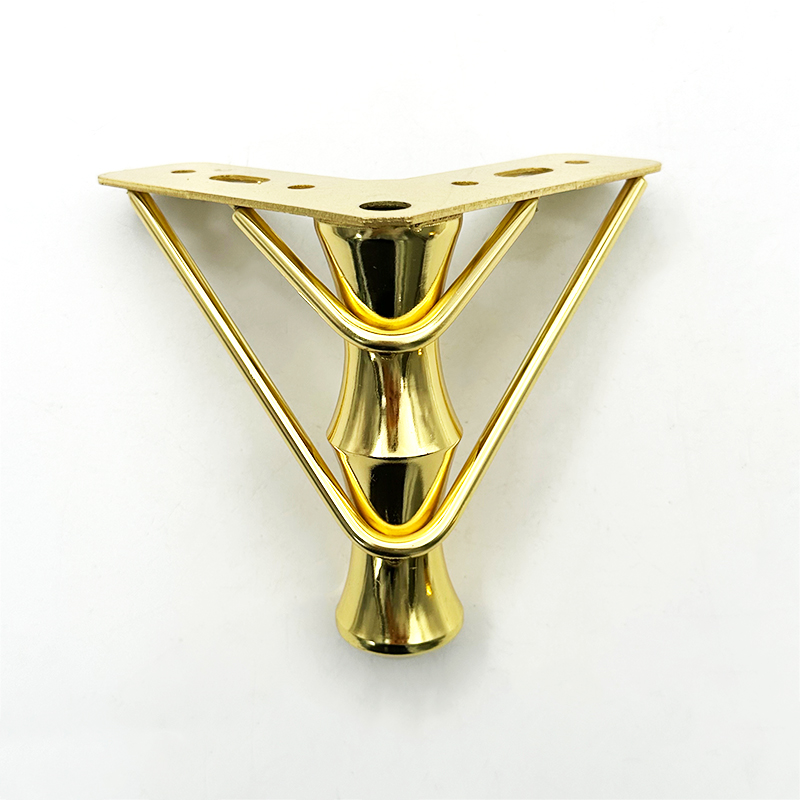 Wejoy Luxe stijl goudkleurige chroom meubelpoten bankpoten kast bedpoten meubelaccessoires