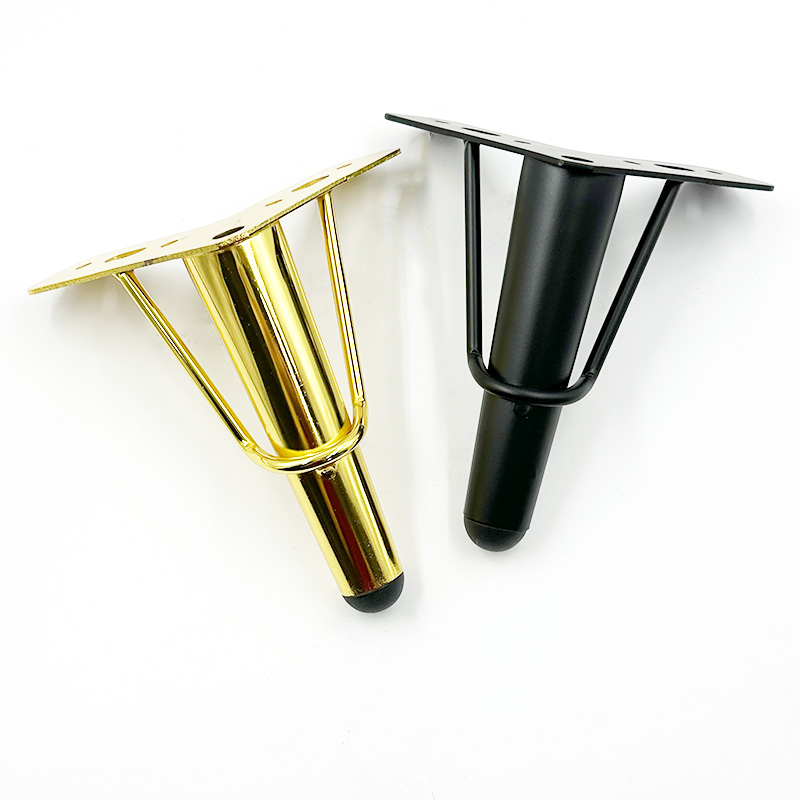 Wejoy Classic 13 см висота Золоті ніжки для дивана Металеві ніжки для меблів для стільця, дивана