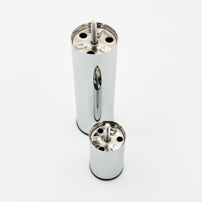 ขาตั้งโลหะโครเมี่ยมเงาสะท้อนแสง สีเงิน ความสูง 10 ซม. 15 ซม. 20 ซม. พร้อมสกรู โดย Wejoy