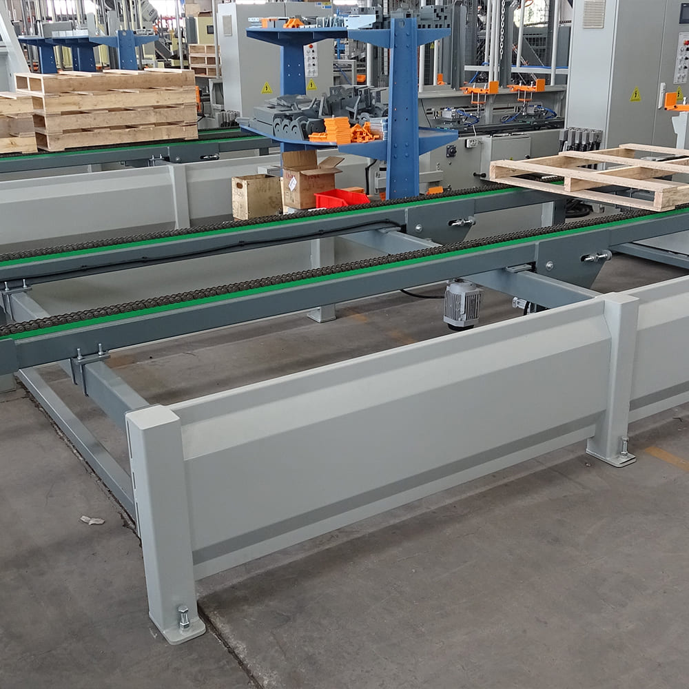 SF9025 Automatic High Productivity Wooden Pallet Making Machine for Logistics Transportation