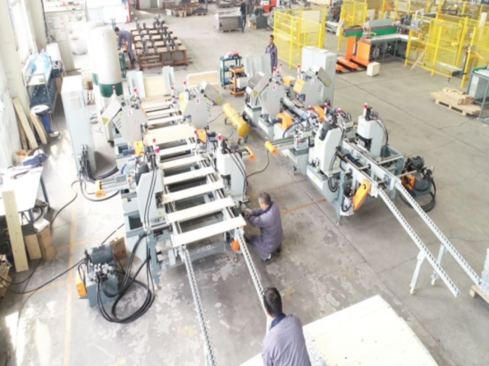 SF4060 Automatic wood pallet collar production line