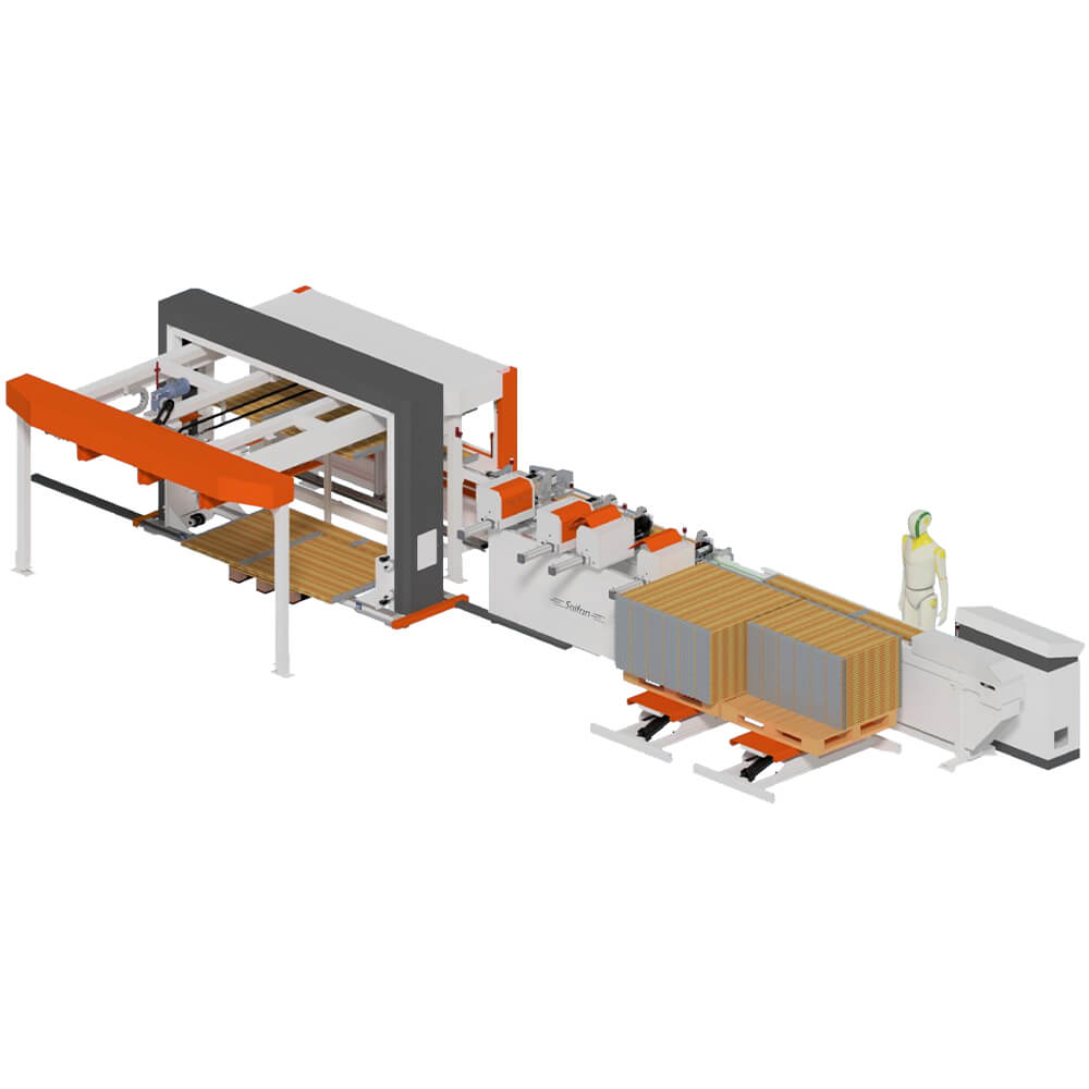 SF4070 Wooden Pallet Collar Making Assembly Machine for Multi-Size Pallet Collar Manufacturing
