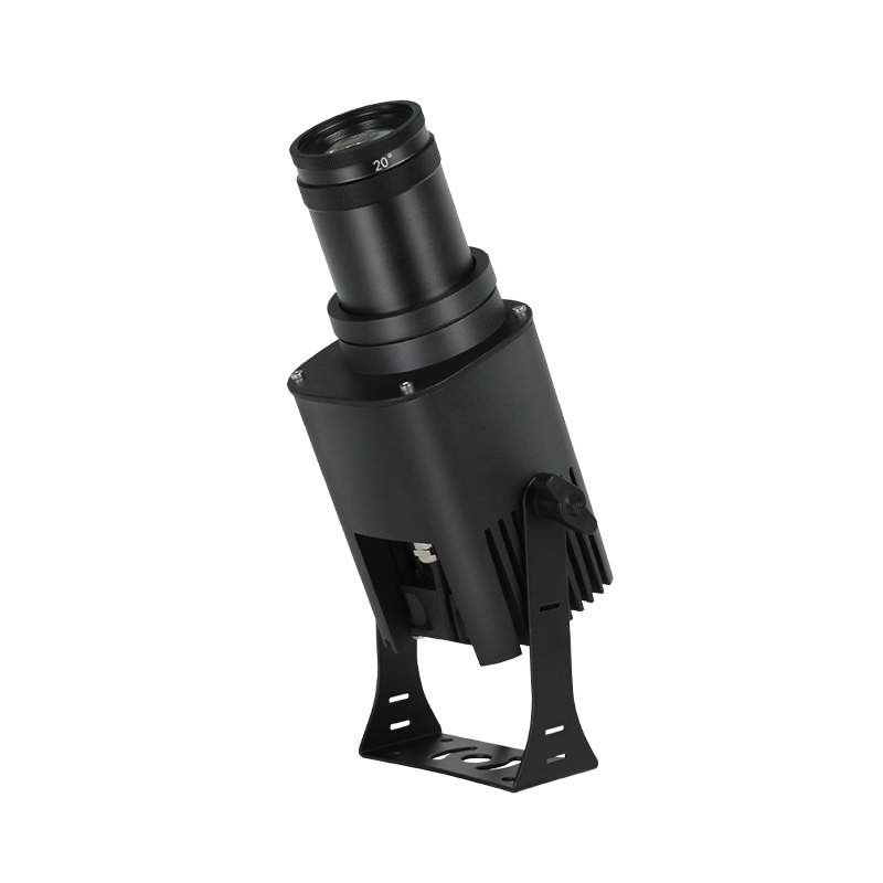 55W Outdoor Custom Logo Projector – IP67 Waterproof Rotating Gobo Light with Remote for Advertising & Branding