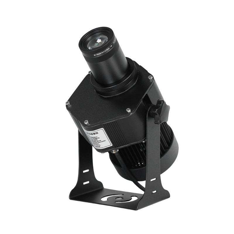 100W High Brightness Logo Projector IP67 Waterproof Rotating Gobo Light for Outdoor Building Projection