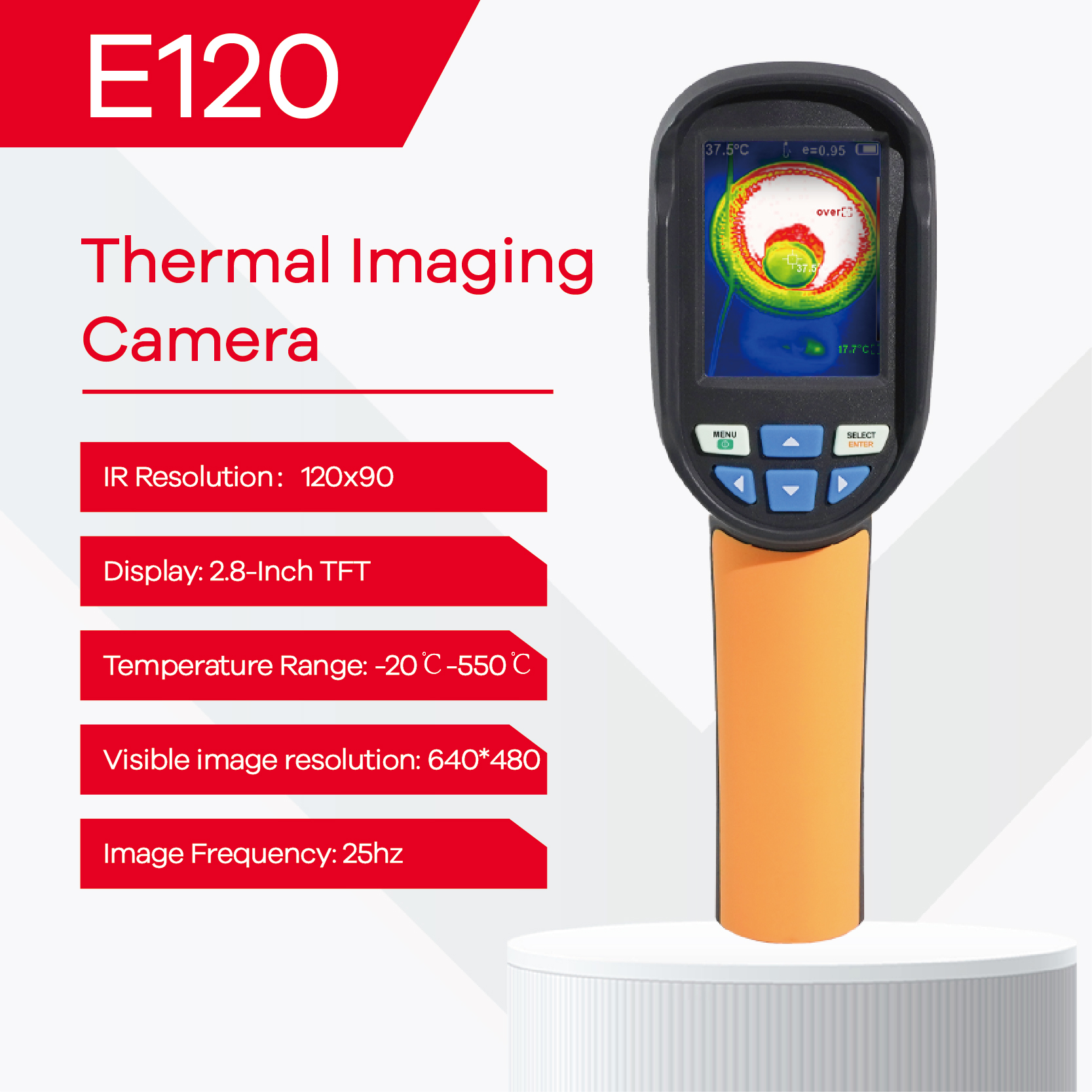 Побољшавање вида високоразрешивим топлотним камерама