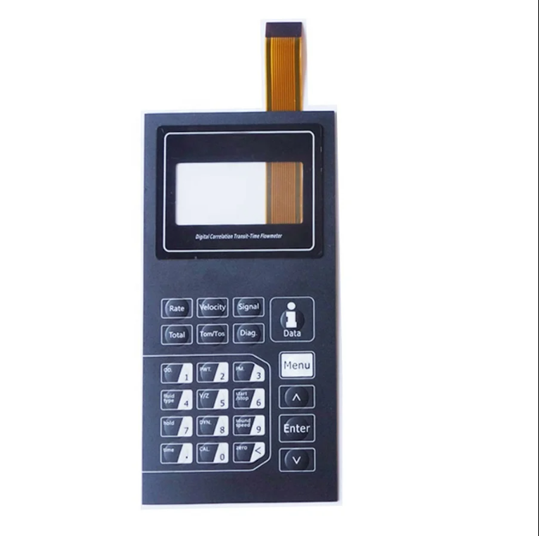 Deson FPC Circuit Knap Motstand Membrane Panel Skifte med lys kontrol udstyr Bulge Silk Screen