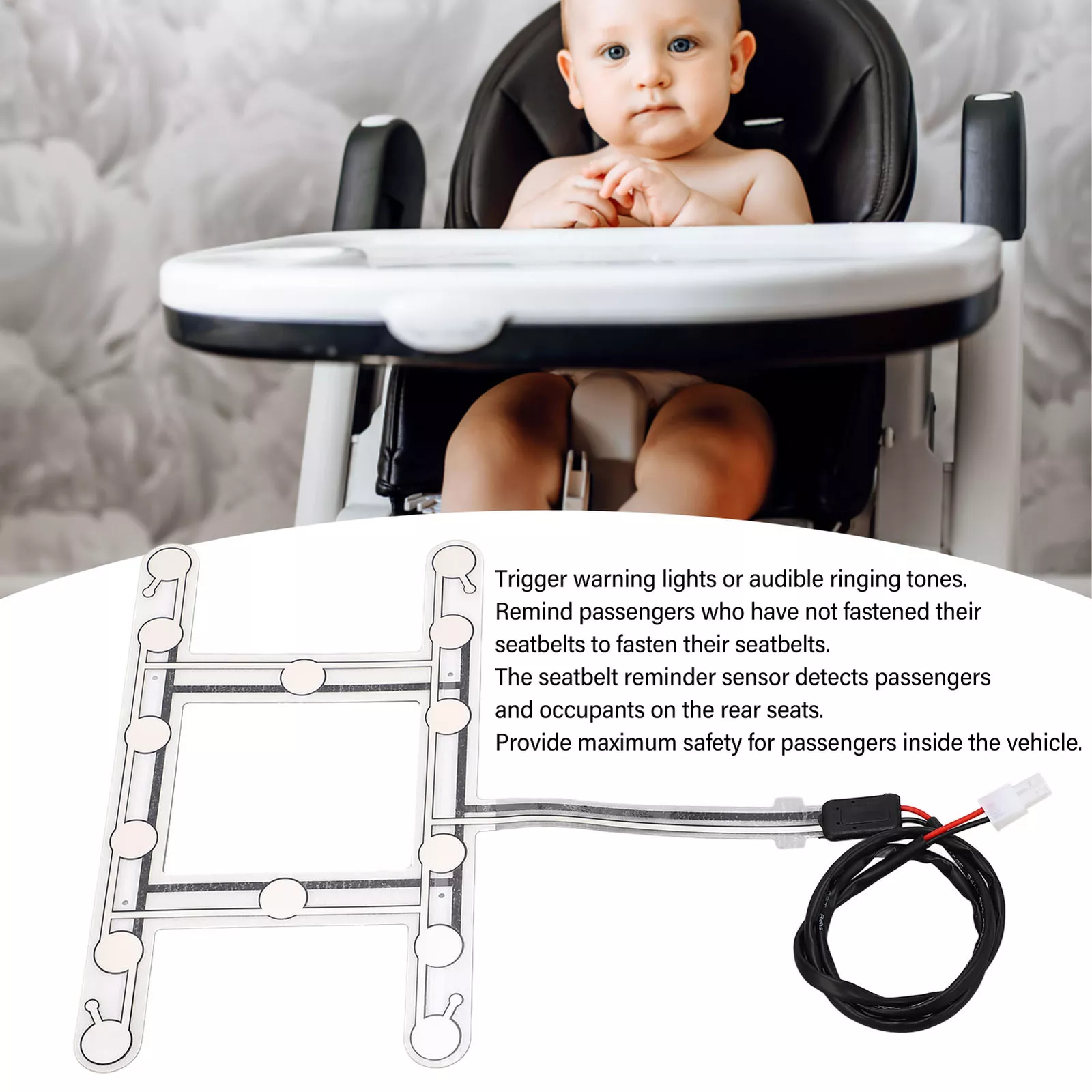 Emulador Sensor de Ocupación de Asiento Fsr Sensor de Presión para Seguridad FIAT Asiento de Coche