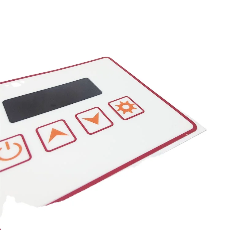 Valmistaja näppäimistöt ja näppäimet membrane-näppäimistö painikkeet overlay graafinen overlay painikkeiden ohjauspaneeli 3M-liima