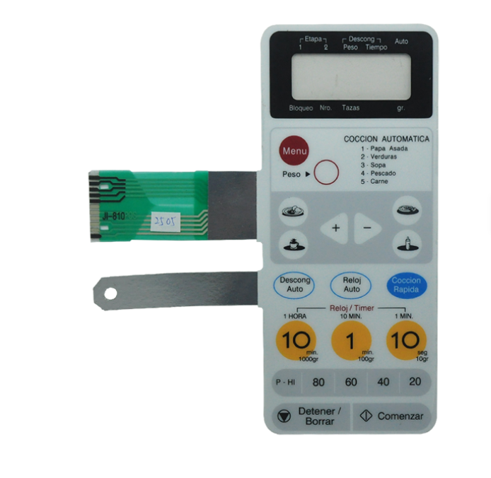 Tastierino a schermo tactil facile da usare per una gestione senza problemi del sistema d'allarme