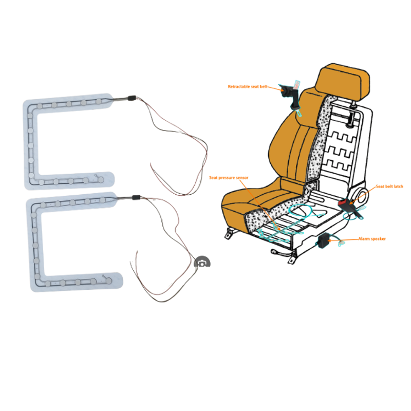 Sensor Kehadiran Penumpang Kereta Presisi Tinggi, Sensor Kehadiran Tempat Duduk Lori, Sensor Berat Tempat Duduk Kereta