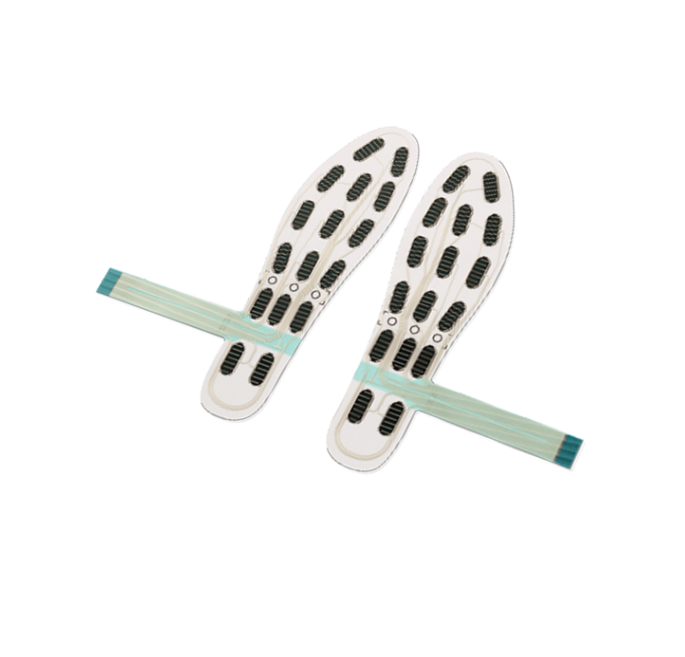 Czujnik w podeszwie FS - INS - 16Z Grubość 0,4 mm 16 punktów pomiarowych Inteligentne podeszwy do noszenia na ciało Producent