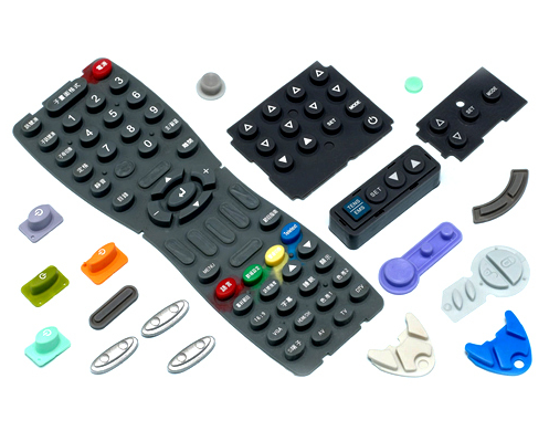 Botón de teclado de membrana de silicona de alta calidad personalizable fabricado en China con materiales NBR y EPDM