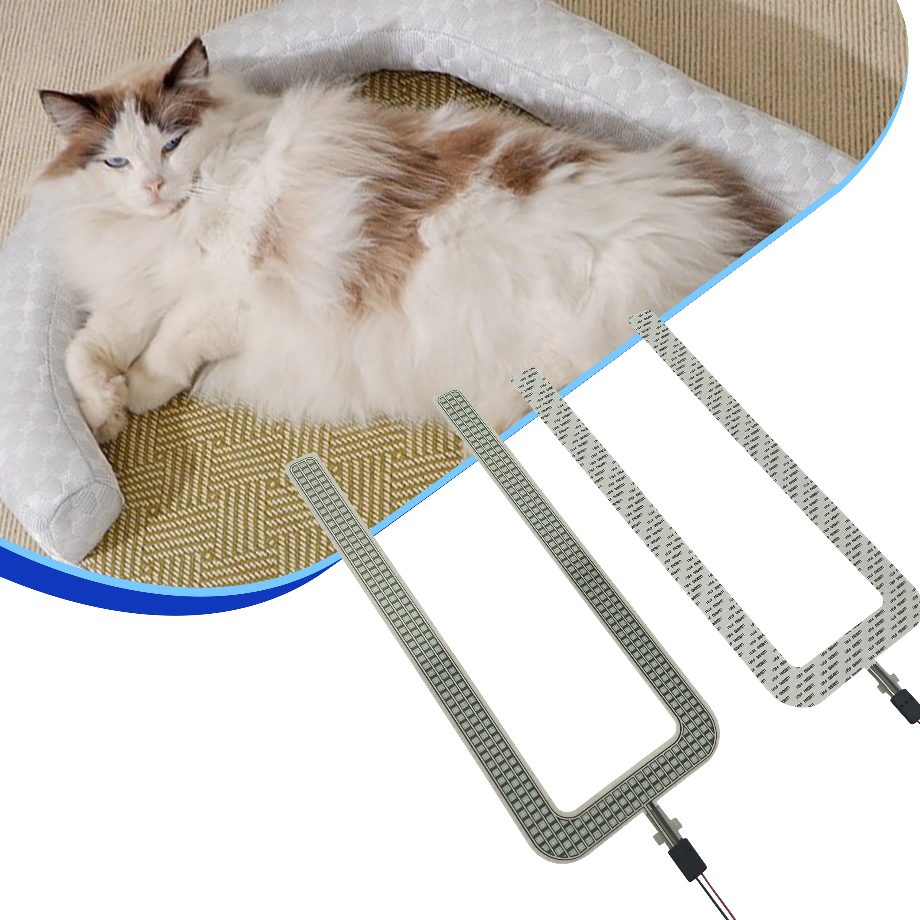 Filmowy czujnik ciśnienia Czuły rezystor Czujnik ciśnienia FSR Giętki czujnik dla gniazda kota