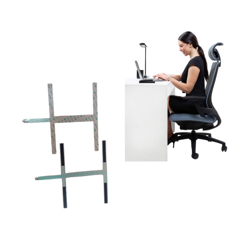 Sensor Kehadiran Tempat Duduk Filem Tipis Presisi, Sensor Pengesanan Tekanan Kerusi Ergonomik untuk Kerusi Pejabat Pintar