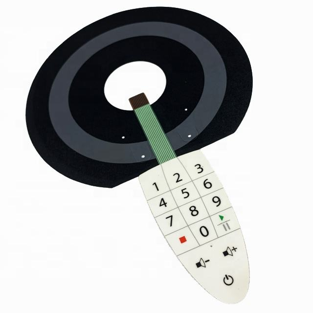 Hersteller OEM-Service, kundenspezifische PET-taktile Metallkuppel-Membranüberblendungen, Tastenfelder, Steuerpanele, Membranschalter, Membrantastaturen