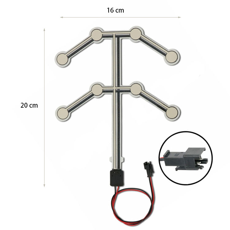 Færdselsdetektionsensor til sikkerhedssystemer