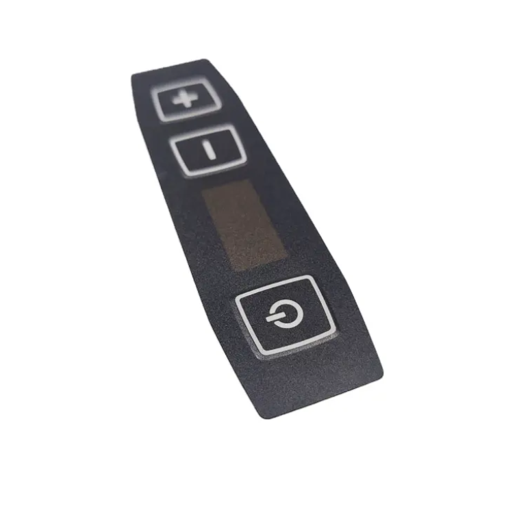 Personalizza Tastierini & Tastiere Pannello di Stampa 0.25mm Poliuretano Opaco Sovrapposizione Grafica Pannello di Controllo con 3M