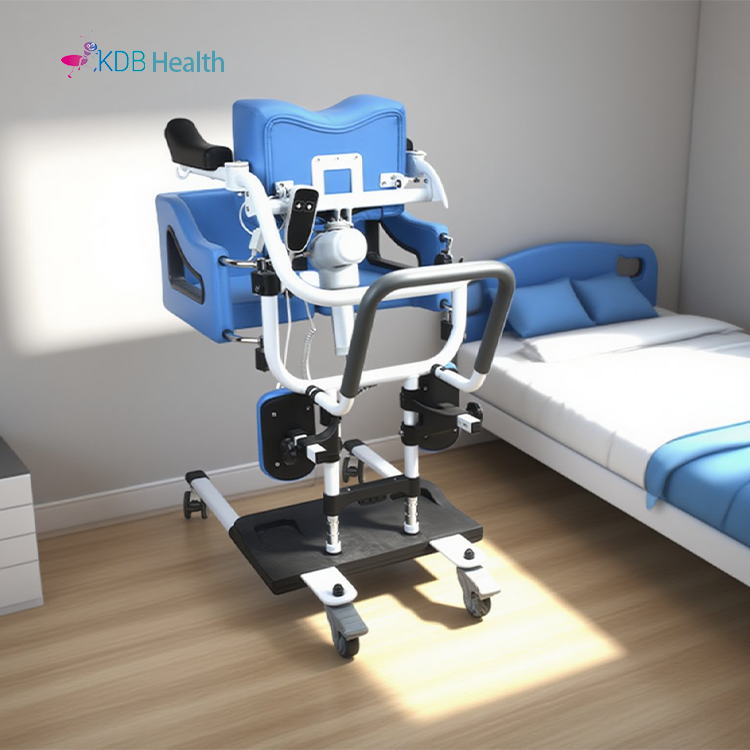 رافعة كهربائية لنقل المرضى مع أحزمة دعم