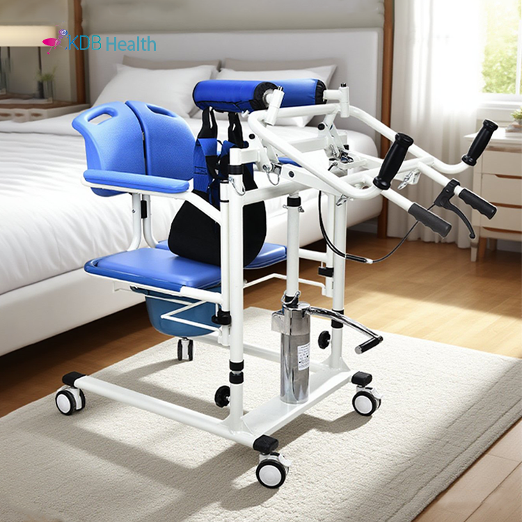 Hidraulikus átszállító szék ülőből álló segítséggel