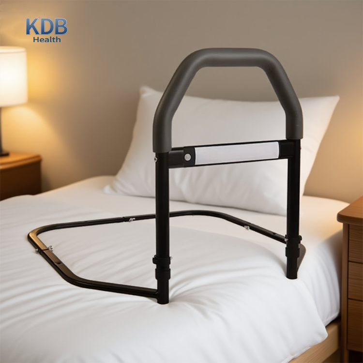 Rail de Lit avec Lumière à Capteur de Mouvement, Design sans Pieds