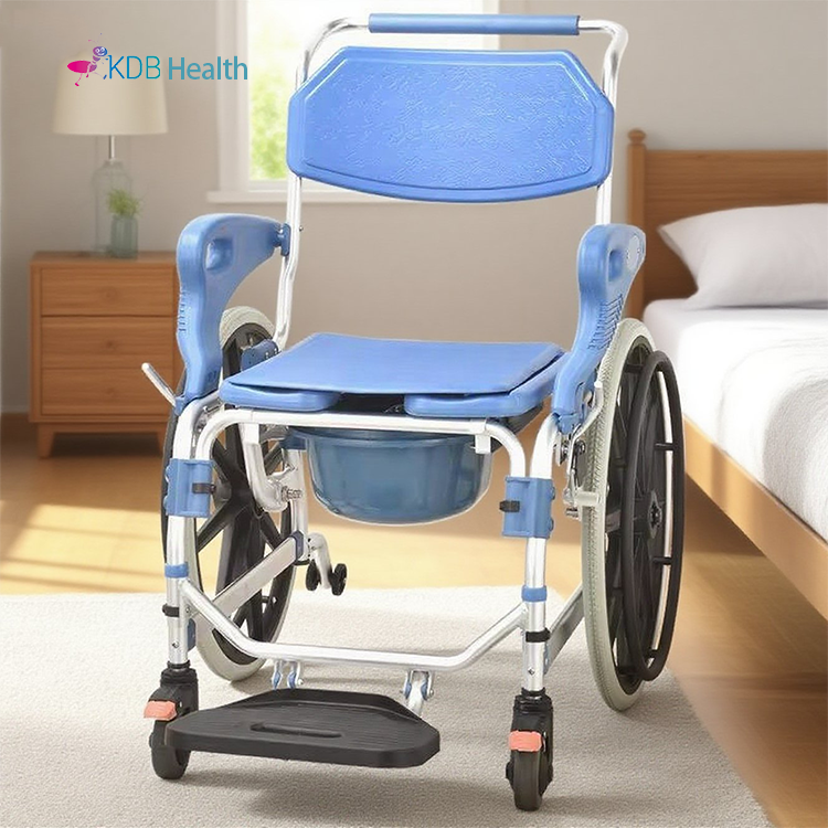 เก้าอี้โถอเนกประสงค์พร้อมล้อหลังขนาด 22 นิ้ว