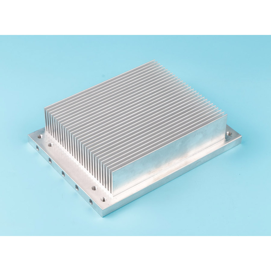 165(W)x60(H)mm suuritehoinen Cnc-pursotettu kotelon jäähdytysprofiili säteilytin jäähdytin IGBT-pursotus alumiininen auton vahvistin lämpöpuskuri