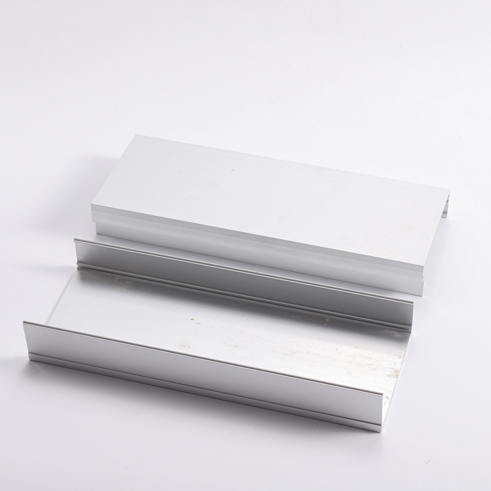 پروفیل فنیکس گرما سفارشی استخراج شده، رادیاتور فنیکس گرما، جعبه آلومینیومی سلول لیتیوم باتری استخراج شده