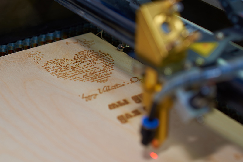 Laser engraving