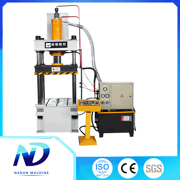 100t Chinese automatic 4 column steel forming hydraulic cold press machine price 100 ton