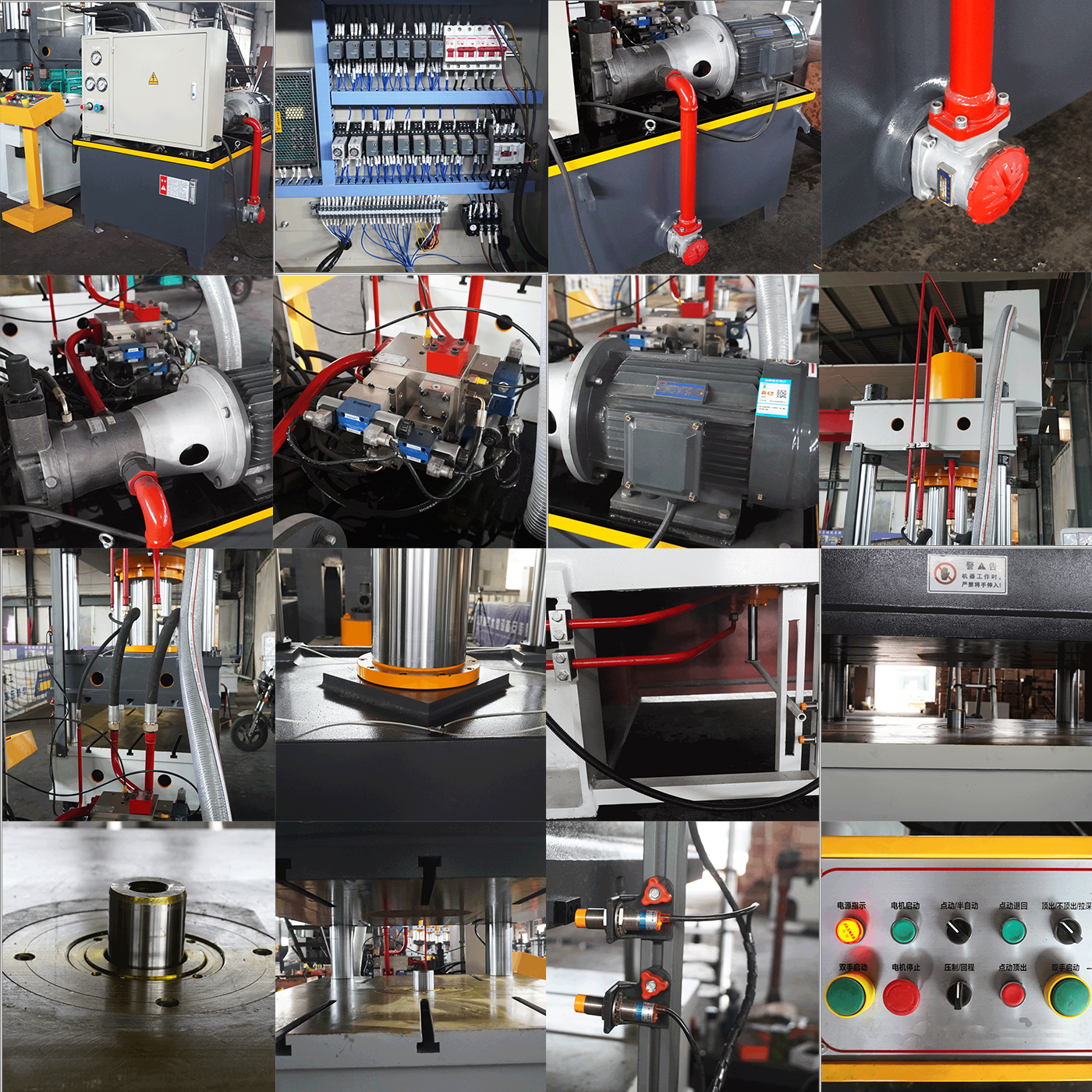 High Precision 100 ton 160ton 200t workshop 4 column hydraulic press pressing machine 200 ton for sale factory
