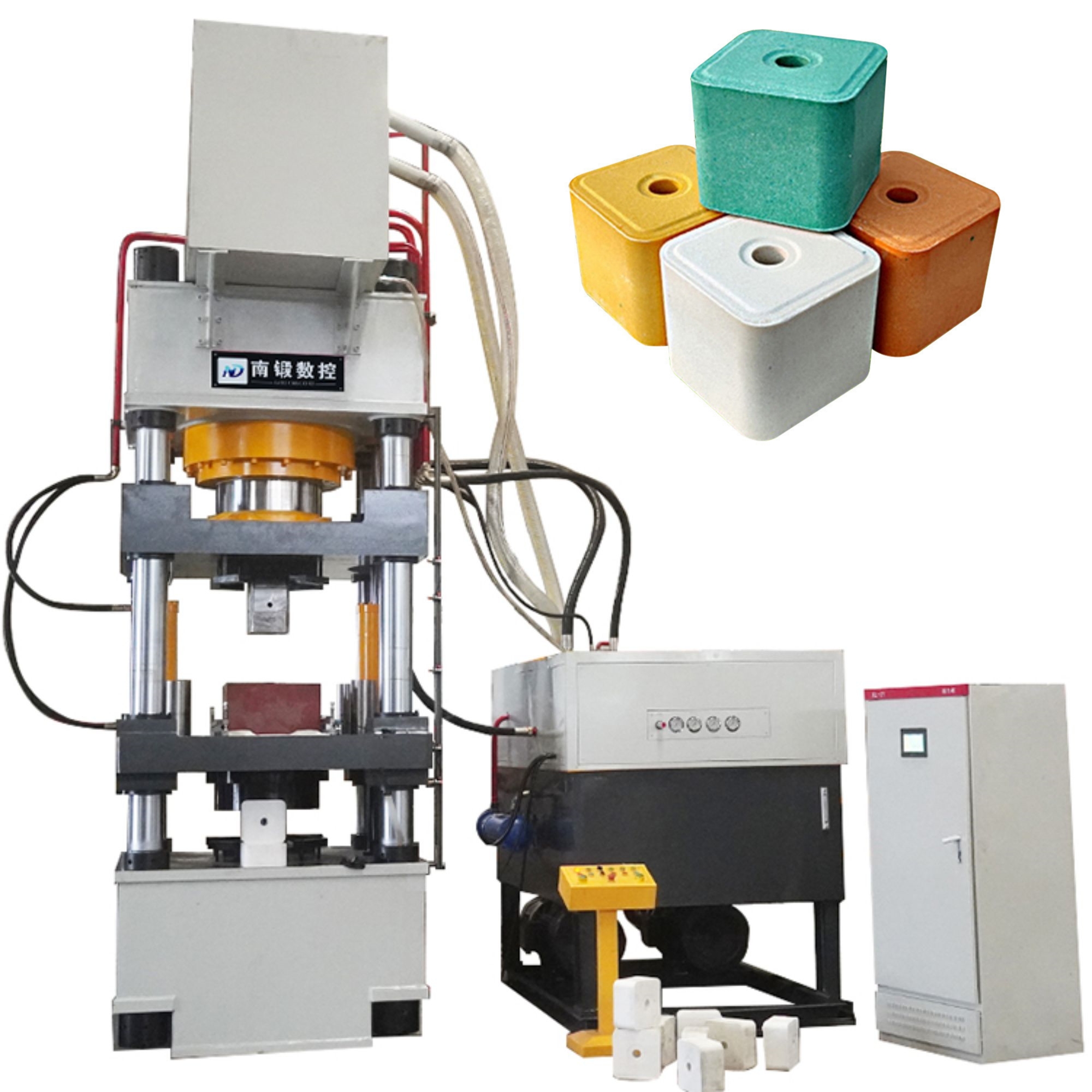 Automatic  800 Ton Customizable Salt Lick Block Making Machine in Kenya
