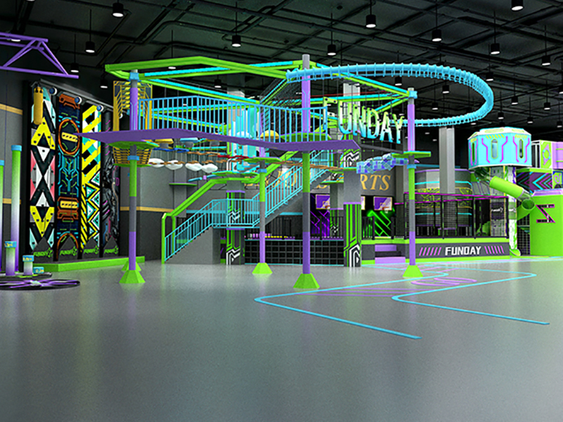 Funday Indoor Playground,Chenghai , China(3000㎡)