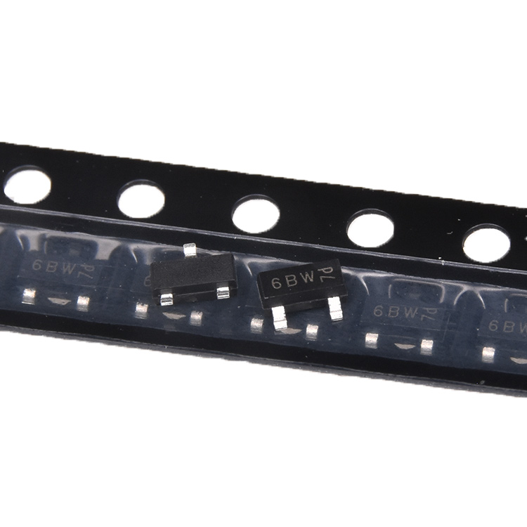 Jeking SOT-23 BJTs - Bipolar Transistors SOT-23 45V 800mA BC817-25
