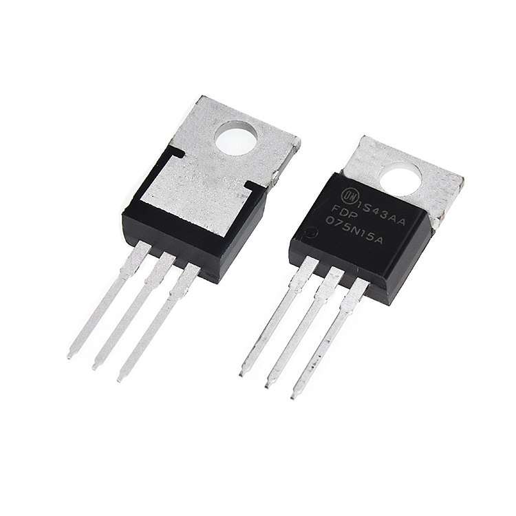 Jeking New and Original MOSFET TO-220-3 FDP075N15A FDP075N15A-F102