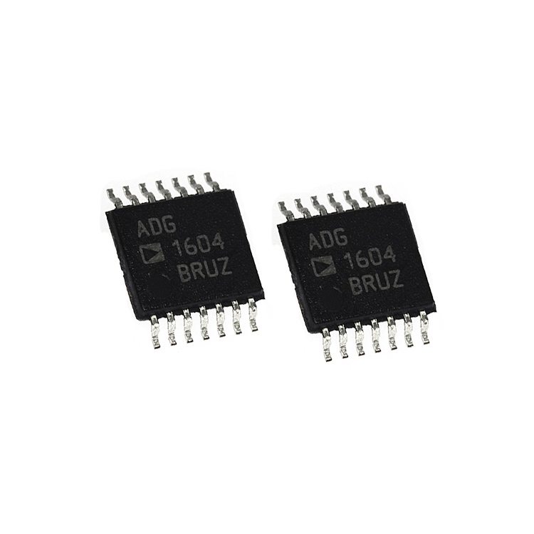 Jeking Switch ICs 1 Typical On Resistance 5 V, +12 V, +5 V, and +3.3 V, 4:1 Multiplexer ADG1604BRUZ