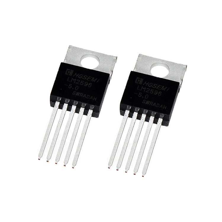 Jeking Wholesale HGSEMI LM2596T-5.0 3A 150KHZ DC Switching Regulator Circuit TO-220 LM2596-5.0