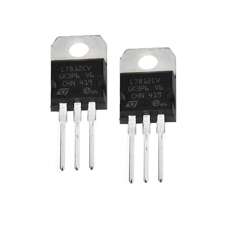 Jeking GKIDX Vb Linear Voltage Regulators POS Voltage Reg IC 3-Terminal 1.5A L7812CV-DG