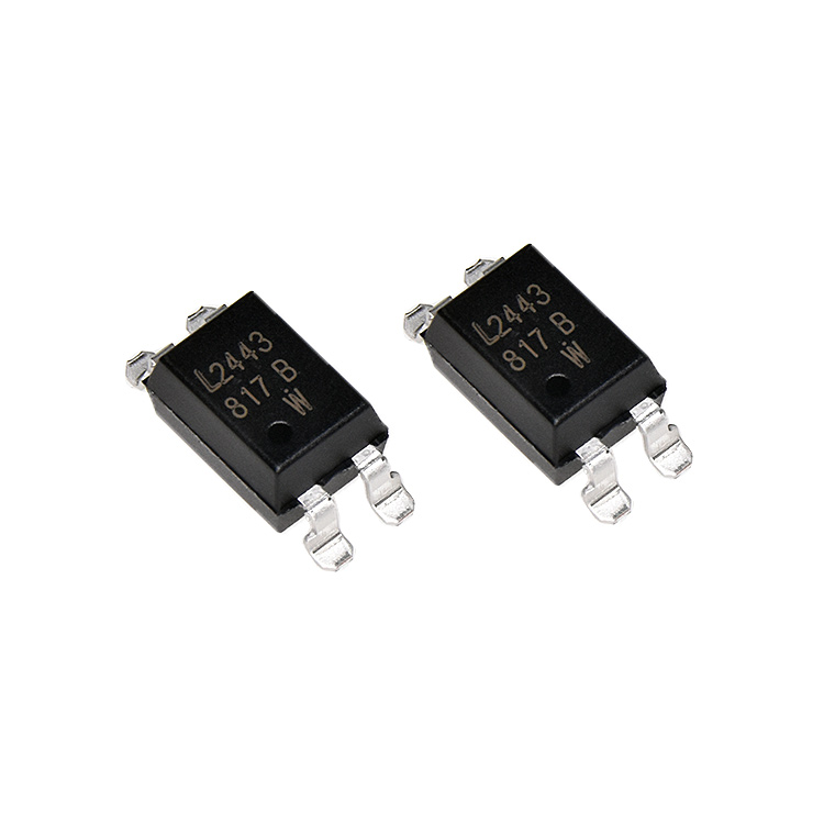 Jeking SMD/SMT PDIP-4 Gull Wing Transistor Output Optocouplers NPN Phototransistor LTV-817S-TA1-B