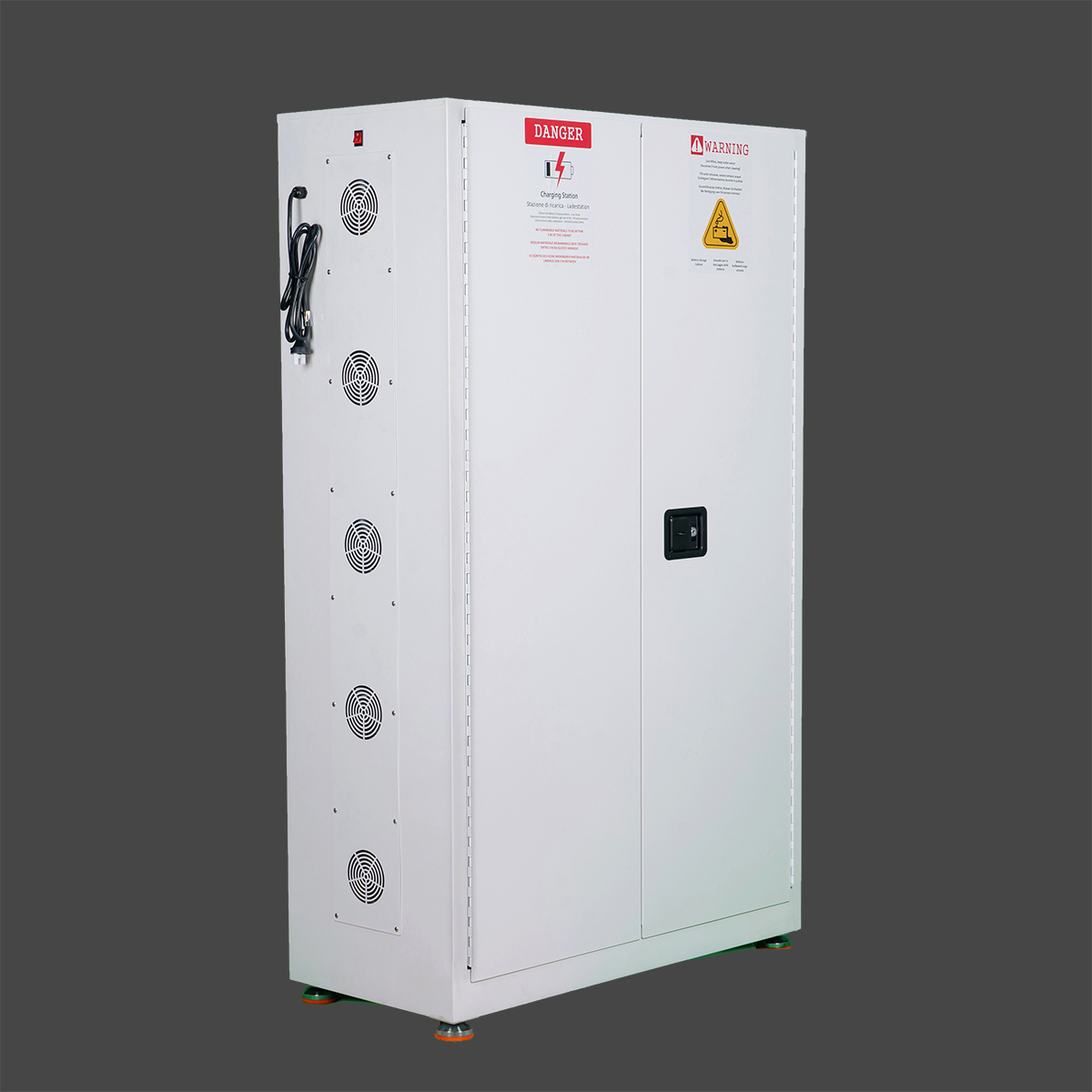 20ステーション 防爆リチウムイオンバッテリー充電・保管キャビネット