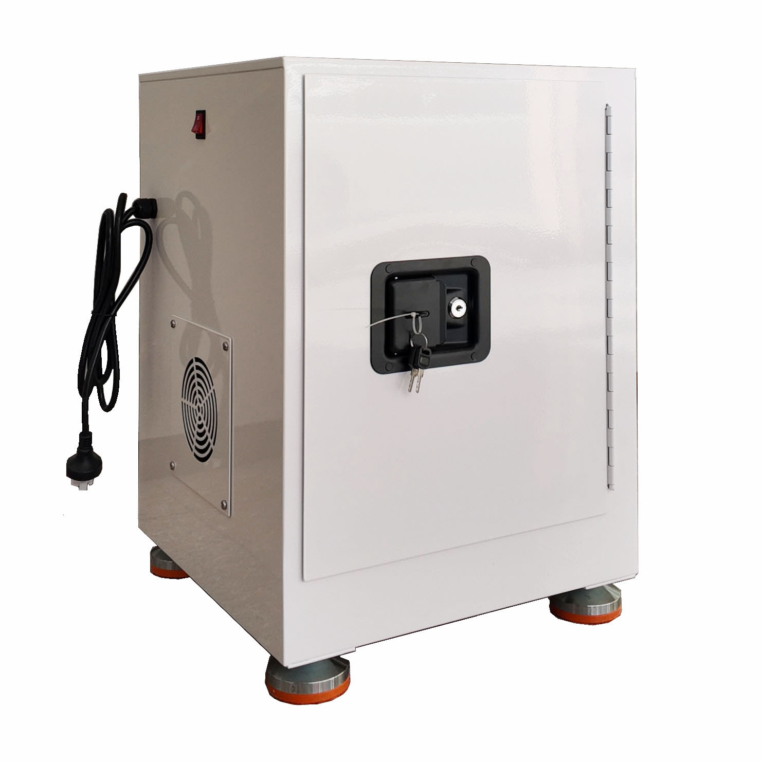 4 ステーション リチウムイオンバッテリー充電・保管キャビネット